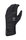 Chiba Fahrrad Winter-Handschuhe Polarfleece Titan schwarz
